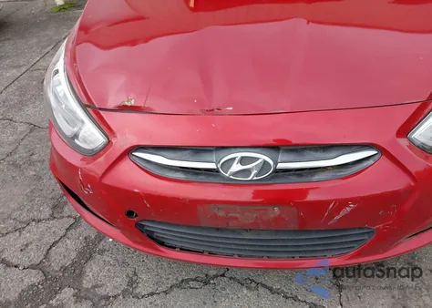 2017 Hyundai Accent Value Edition z USA, uszkodzony, nr VIN KMHCT4AE2HU378584